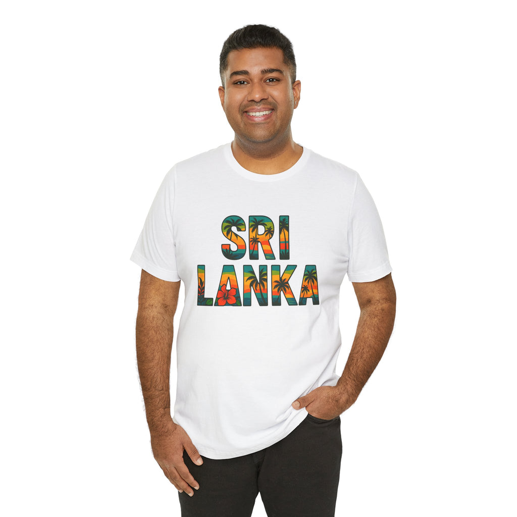 Sri Lanka Tropical Graphic T-Shirt | Unisex Heritage Gift