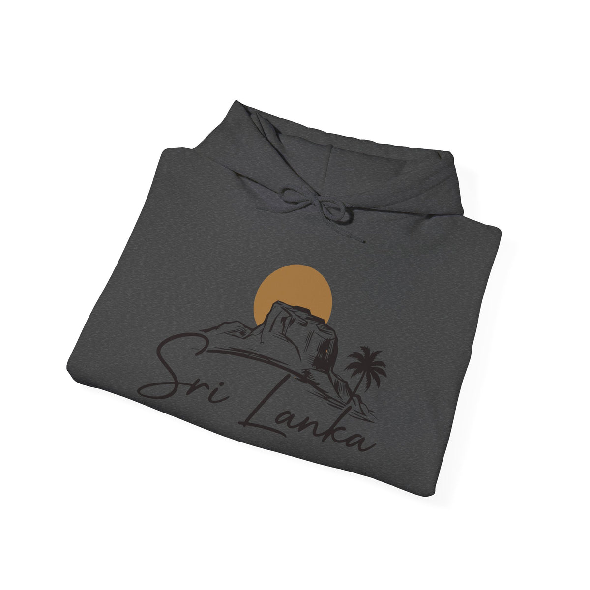 Sri Lanka Sunset Unisex Hoodie Palm Tree Beach Sweatshirt