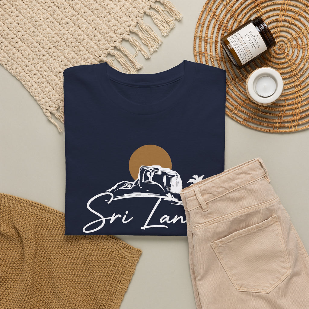 Sri Lanka Unisex T-Shirt  Coastal Travel Souvenir