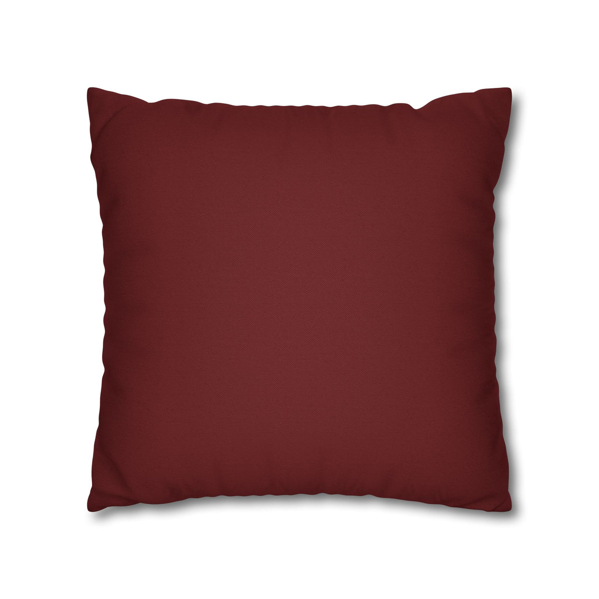 Ayubowan Mask Cushion Cover Maroon Sri Lankan Gift Pillowcase