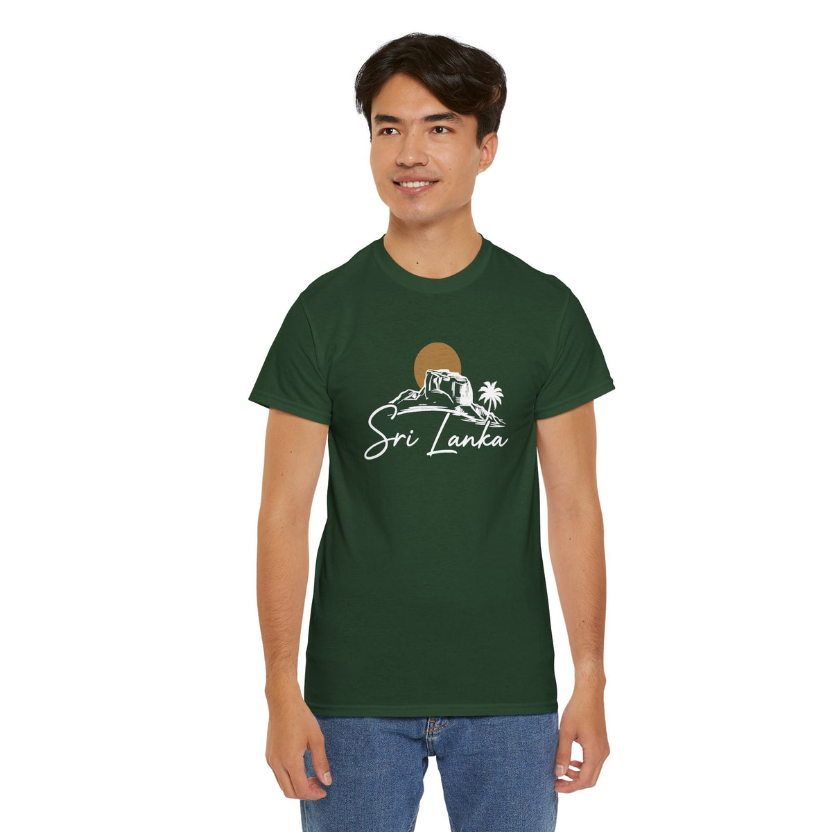 Sri Lanka Unisex T-Shirt  Coastal Travel Souvenir