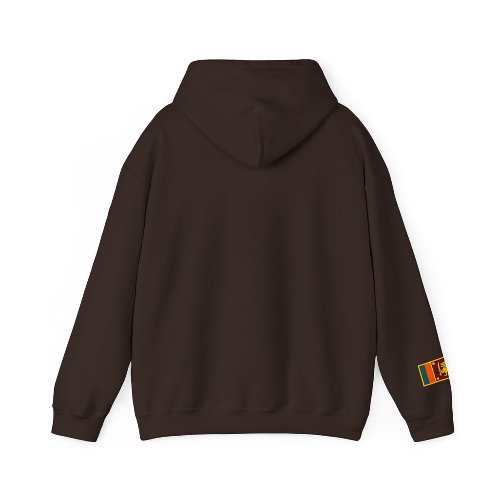 Sri Lanka Elephant Unisex Hoodie Gold Heritage Design