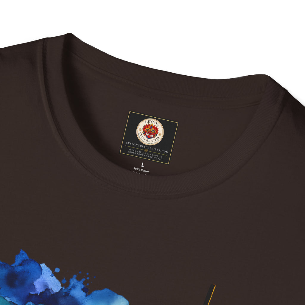 Sri Lanka Watercolor Surf T-Shirt