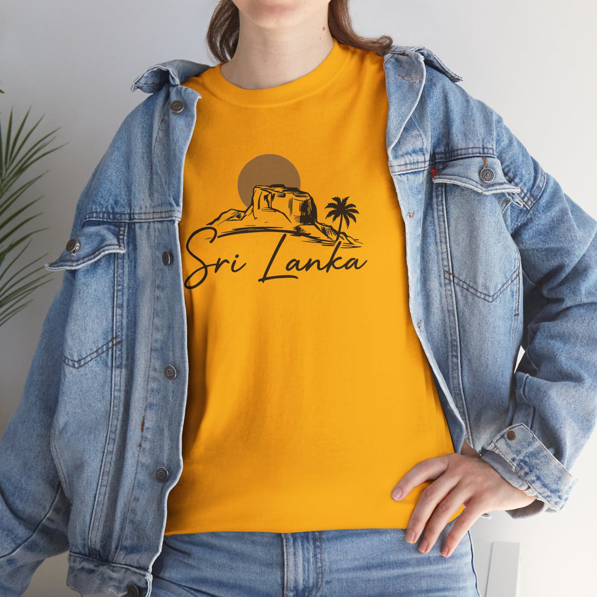 Sri Lanka Unisex T-Shirt  Coastal Travel Souvenir