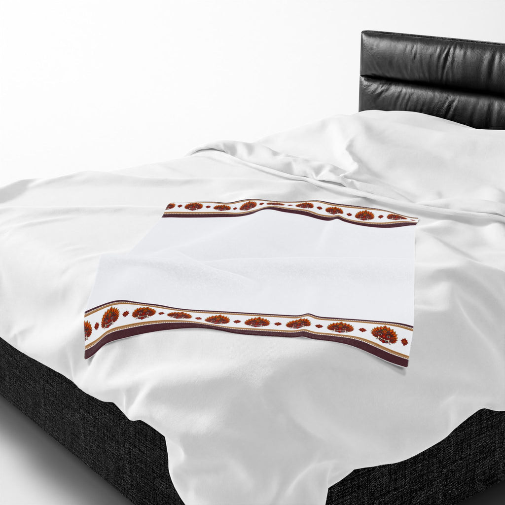 Raksha Mask Blanket Velveteen Plush