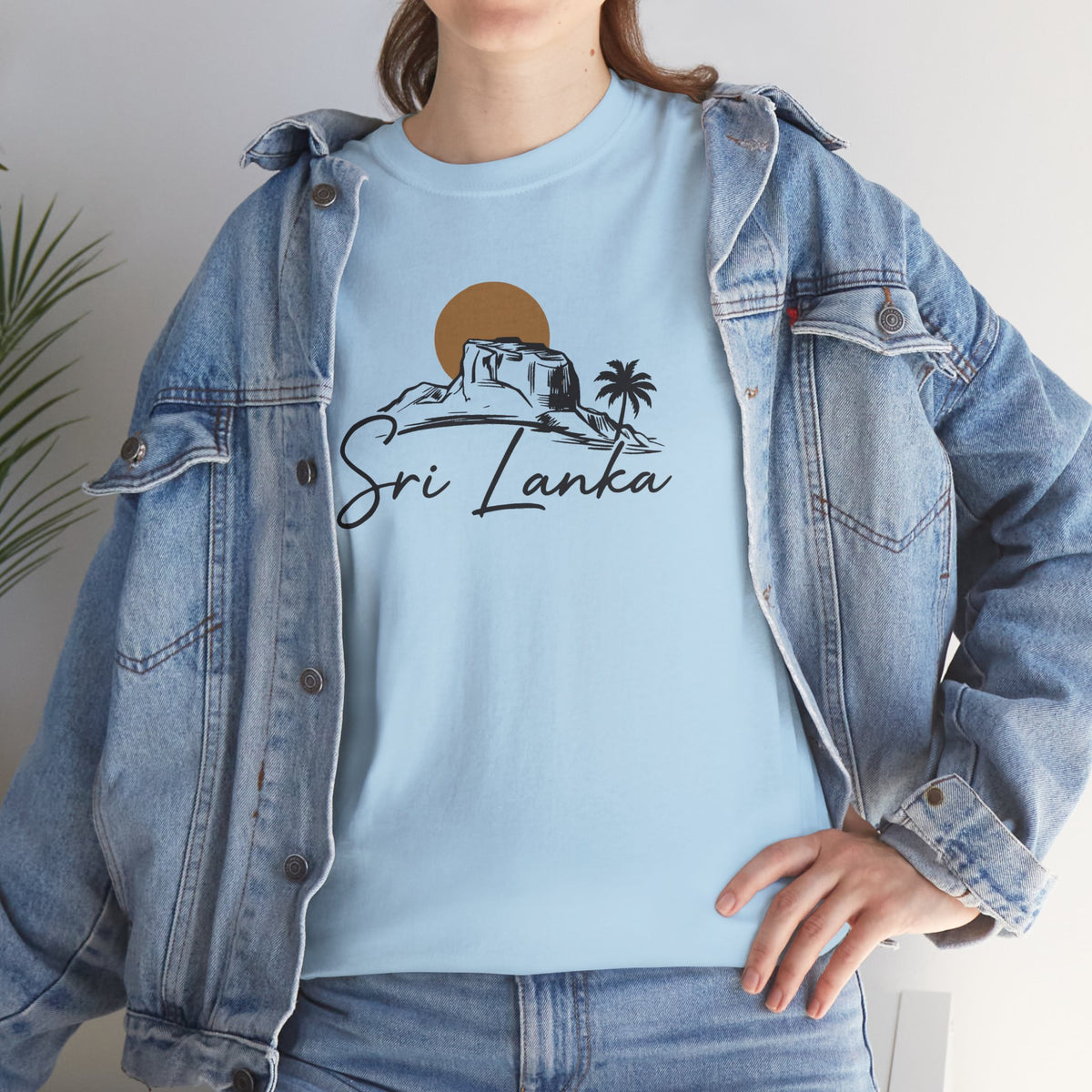 Sri Lanka Unisex T-Shirt  Coastal Travel Souvenir