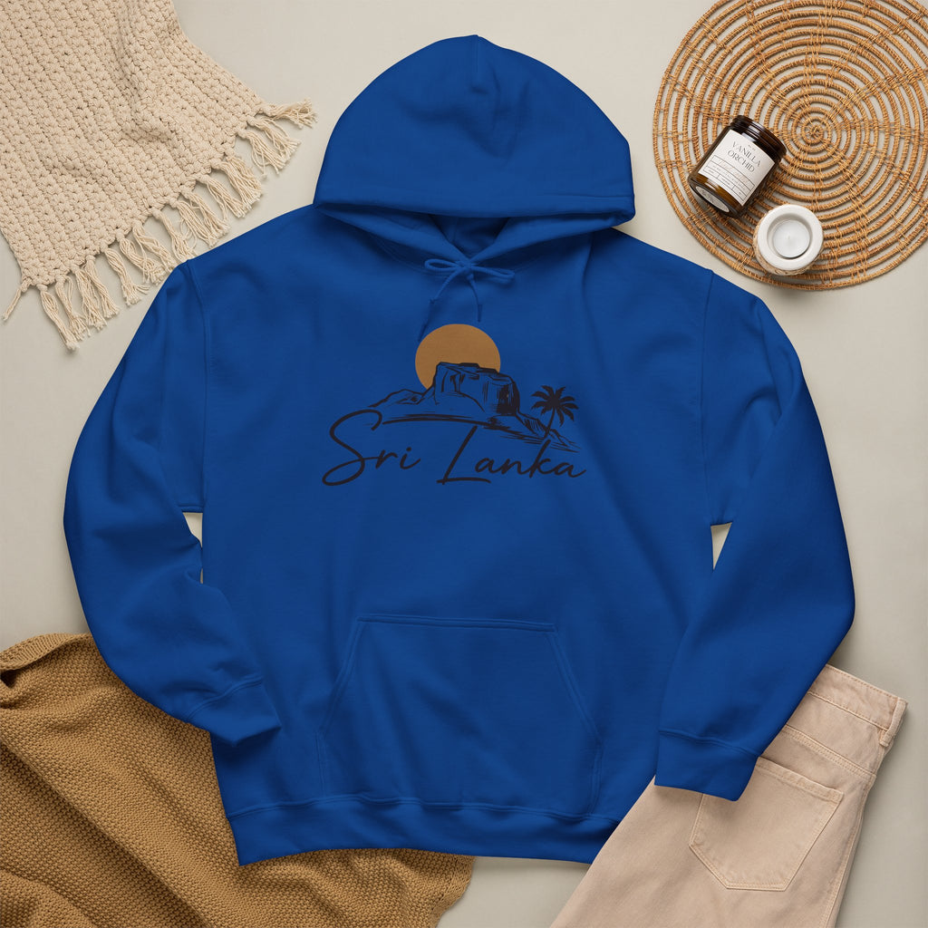 Sri Lanka Sunset Unisex Hoodie Palm Tree Beach Sweatshirt