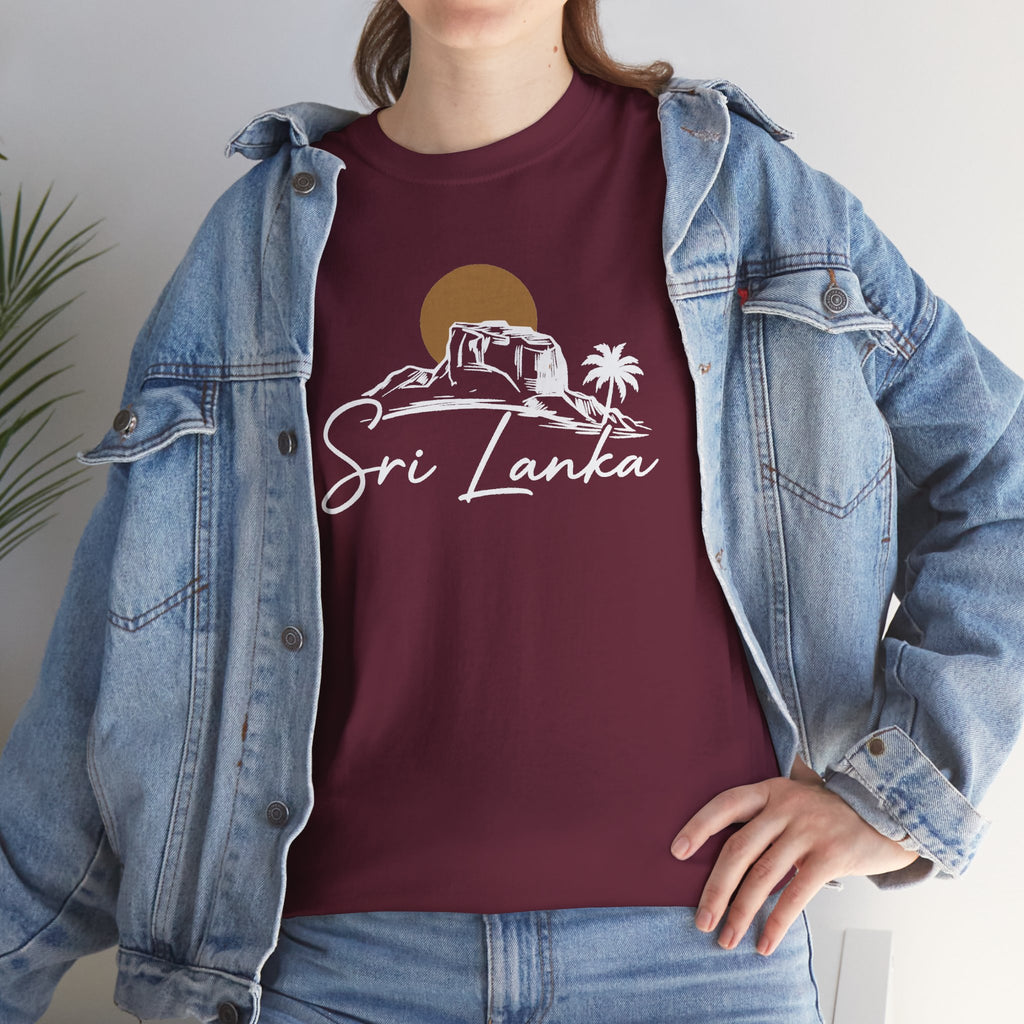 Sri Lanka Unisex T-Shirt  Coastal Travel Souvenir
