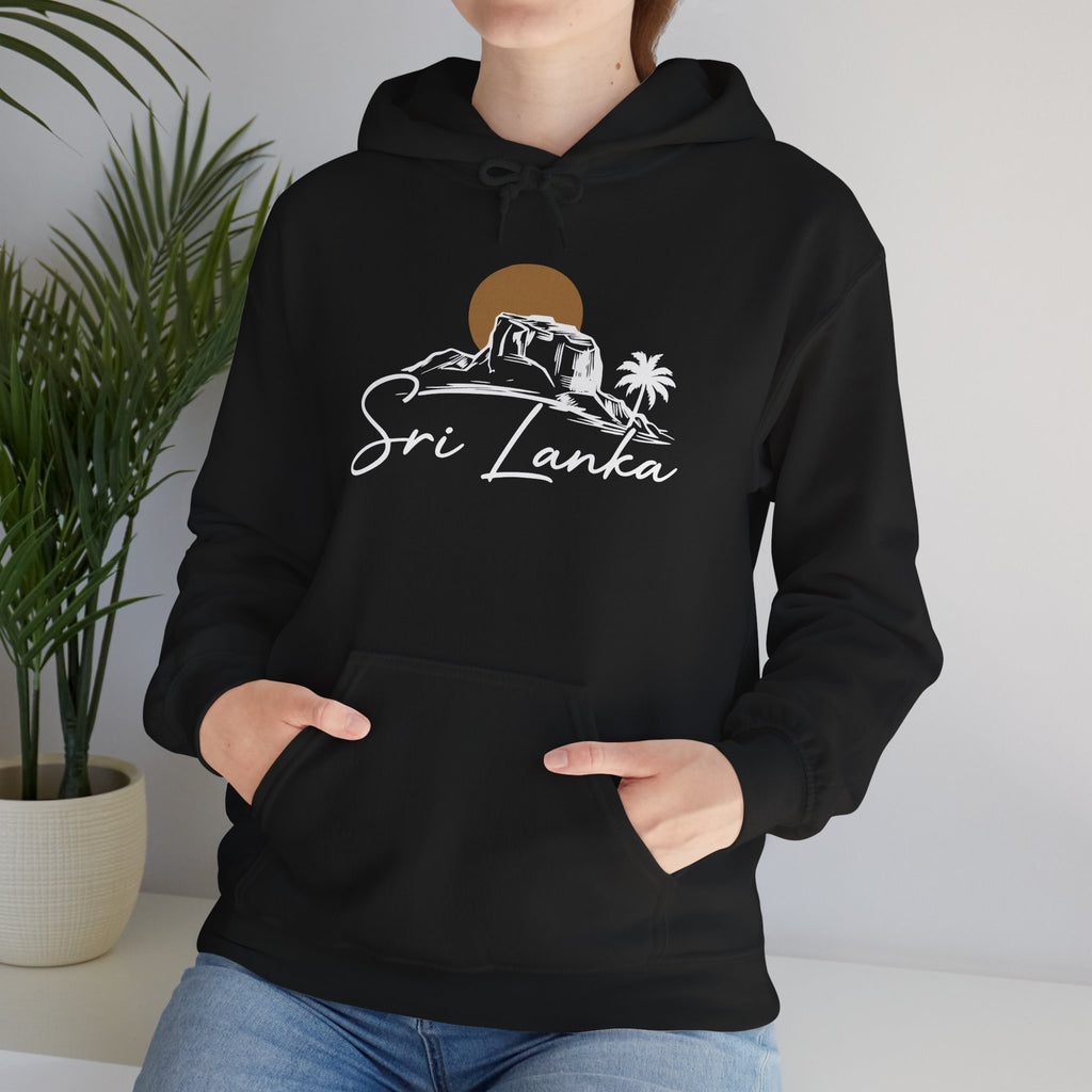 Sri Lanka Sunset Unisex Hoodie Palm Tree Beach Sweatshirt
