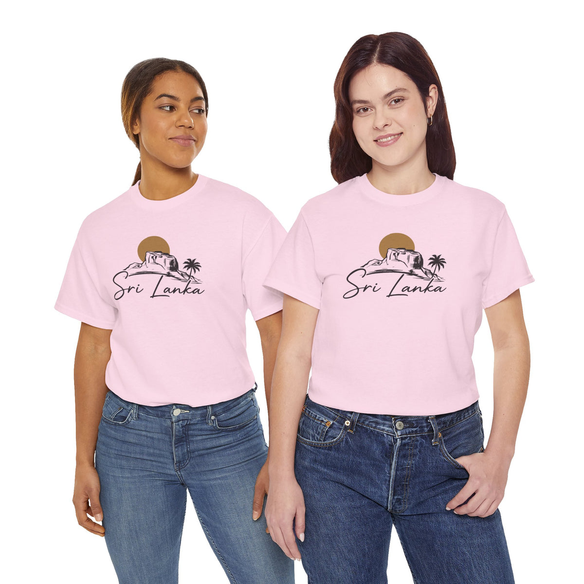 Sri Lanka Unisex T-Shirt  Coastal Travel Souvenir
