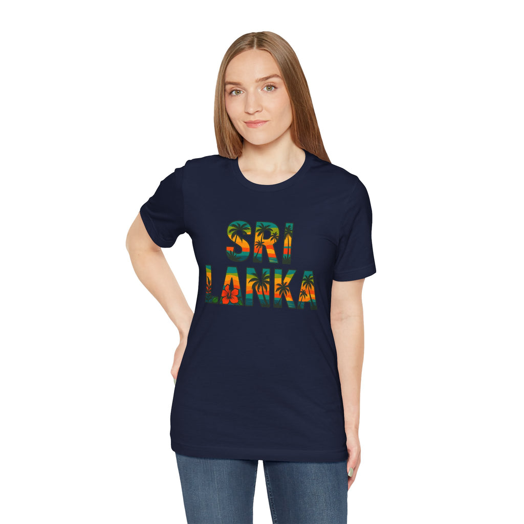 Sri Lanka Tropical Graphic T-Shirt | Unisex Heritage Gift