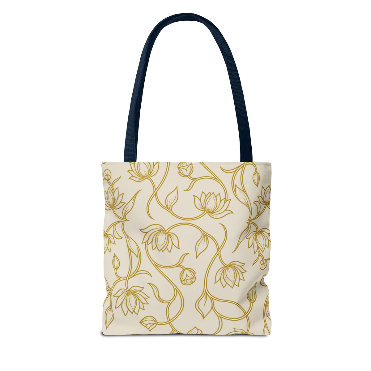 Ceylon Lotus Tote Bag Sri Lankan Temple Flower Canvas Shopper