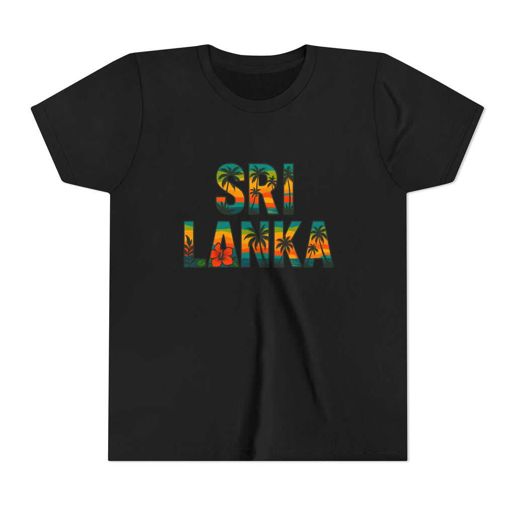 Sri Lanka Tropical Youth T-Shirt | Kids’ Heritage Gift