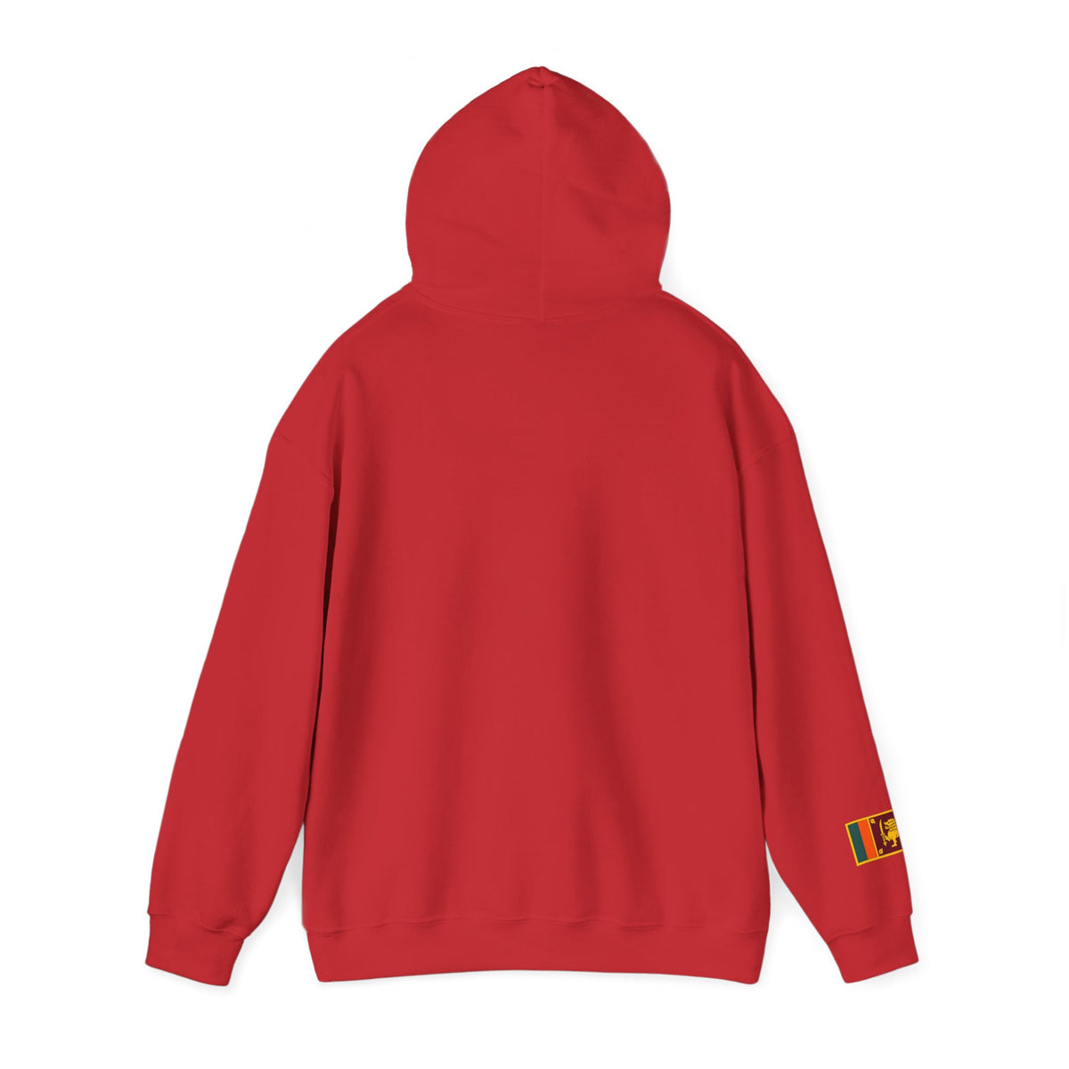 Sri Lanka Elephant Unisex Hoodie Gold Heritage Design