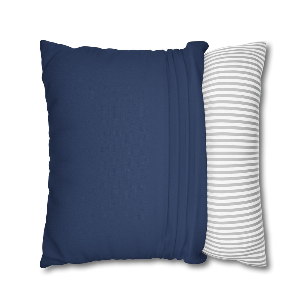 Sigiriya Apsara Batik Cushion Cover Navy Blue Sri Lankan Heritage Throw Pillow