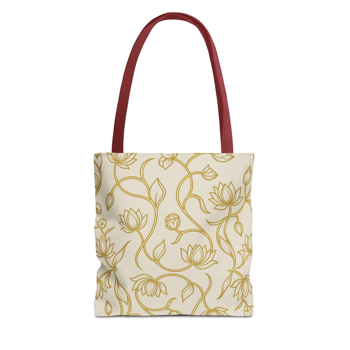 Ceylon Lotus Tote Bag Sri Lankan Temple Flower Canvas Shopper