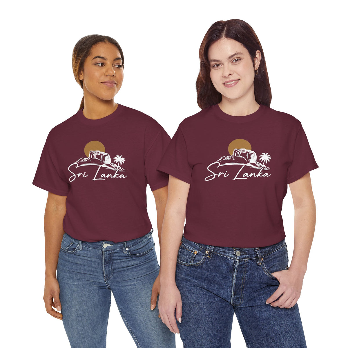 Sri Lanka Unisex T-Shirt  Coastal Travel Souvenir