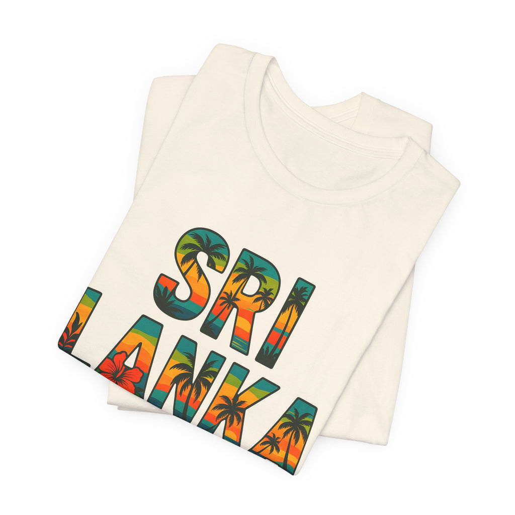 Sri Lanka Tropical Graphic T-Shirt | Unisex Heritage Gift