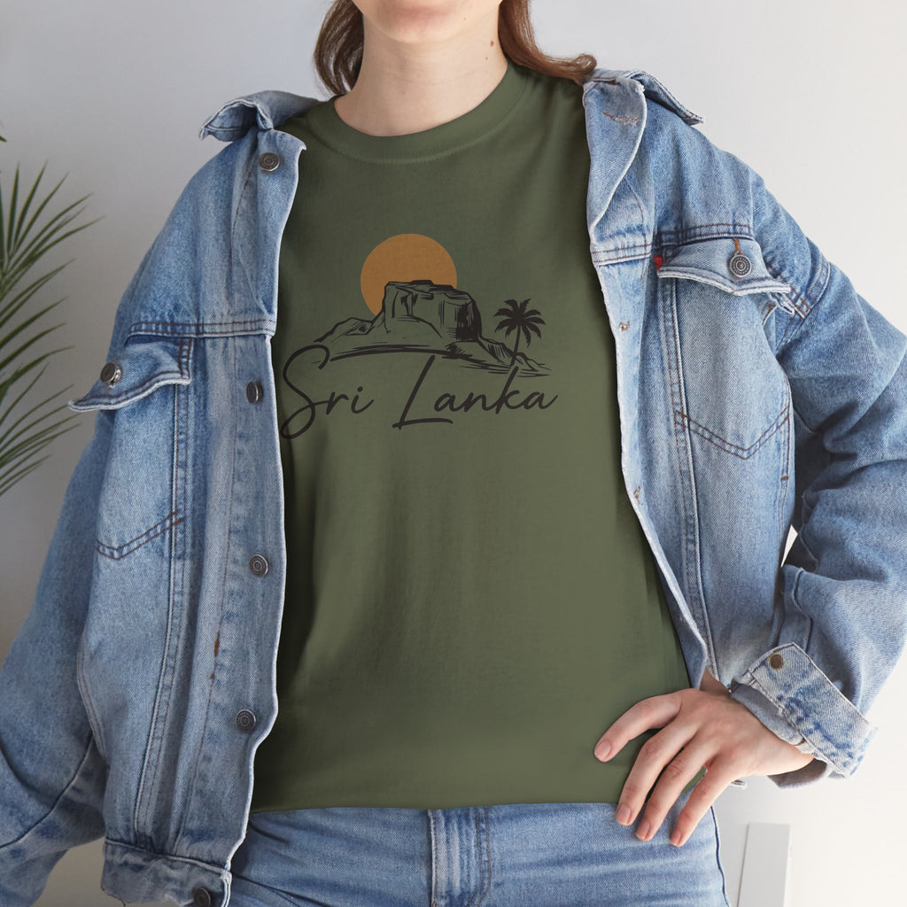 Sri Lanka Unisex T-Shirt  Coastal Travel Souvenir