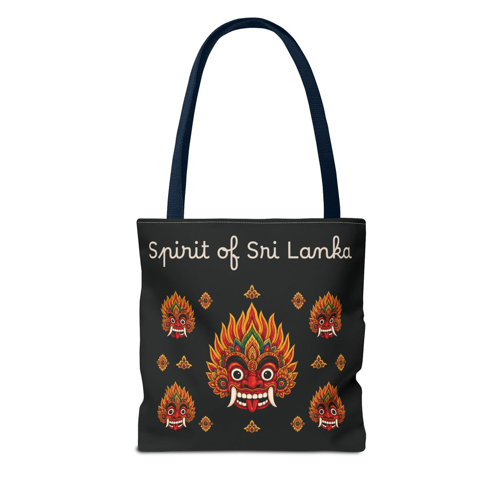 Sri Lankan Gift Tote Bag Spirit of Sri Lanka Raksha Mask Design