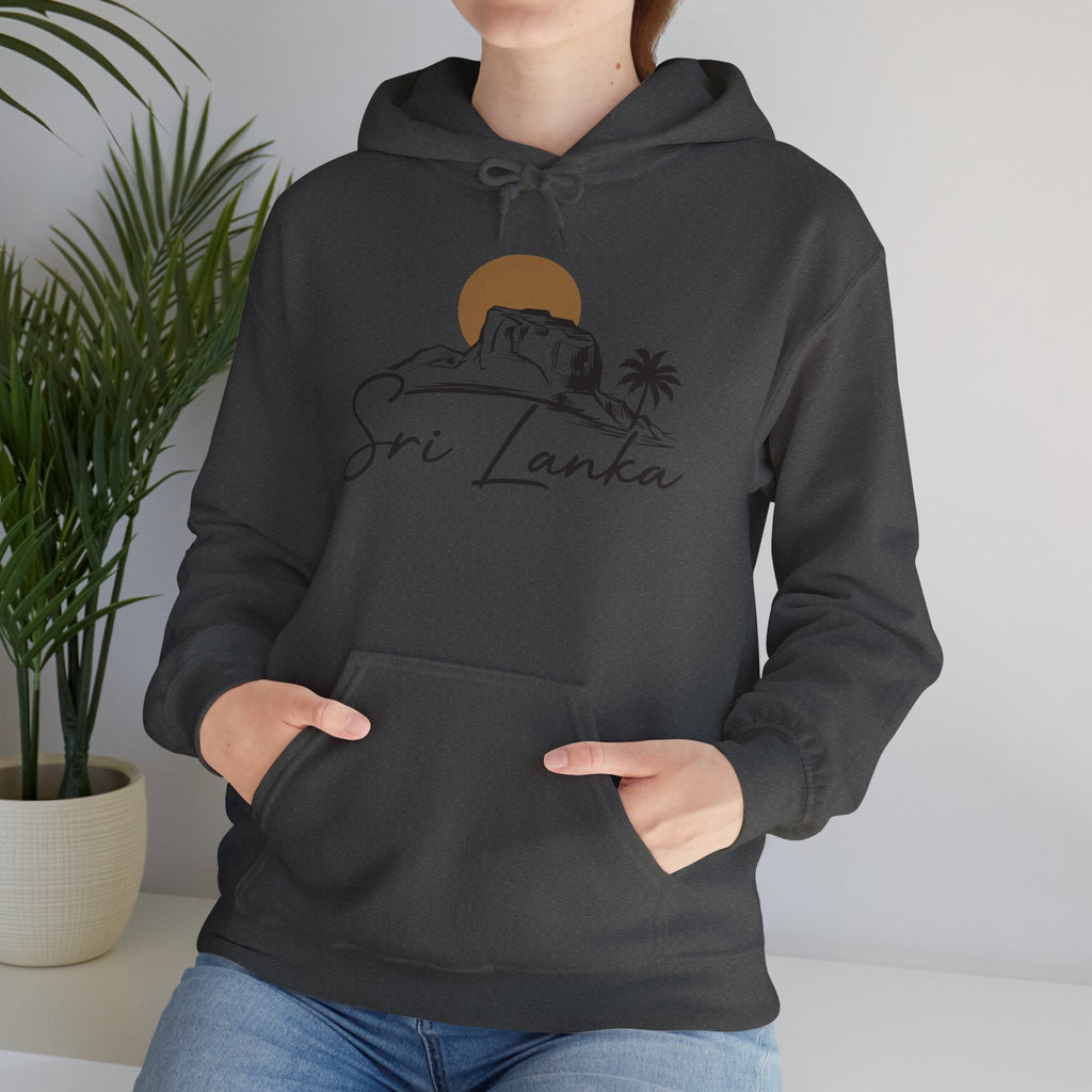 Sri Lanka Sunset Unisex Hoodie Palm Tree Beach Sweatshirt