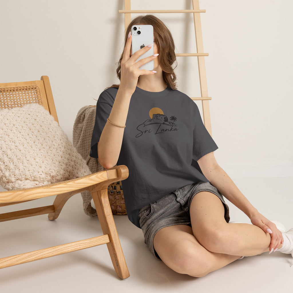 Sri Lanka Unisex T-Shirt  Coastal Travel Souvenir