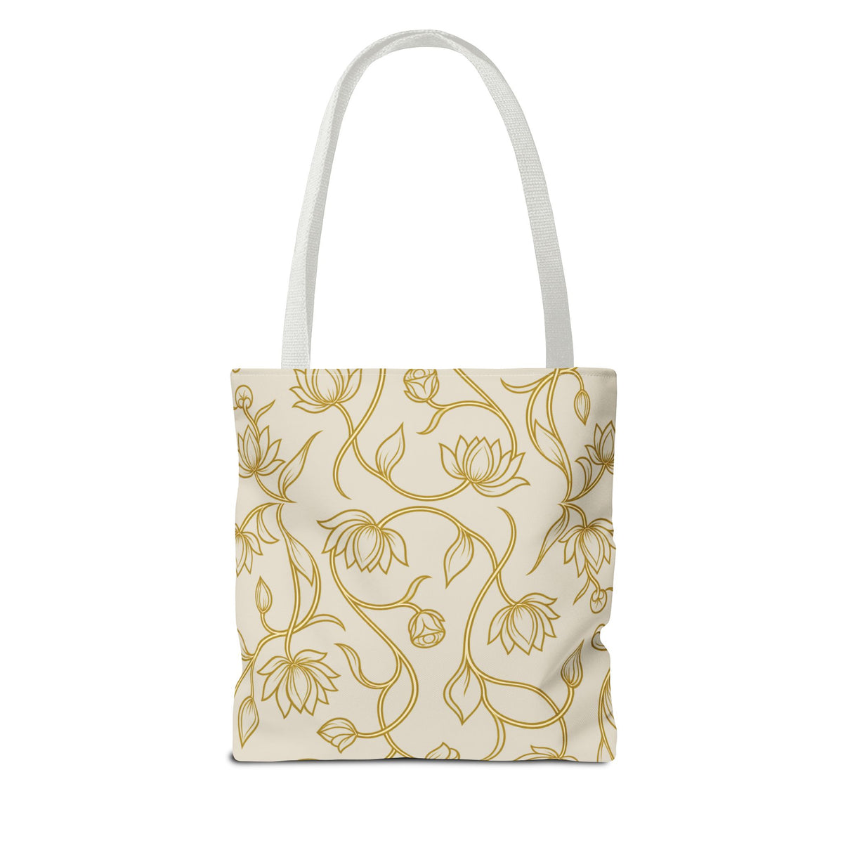 Ceylon Lotus Tote Bag Sri Lankan Temple Flower Canvas Shopper