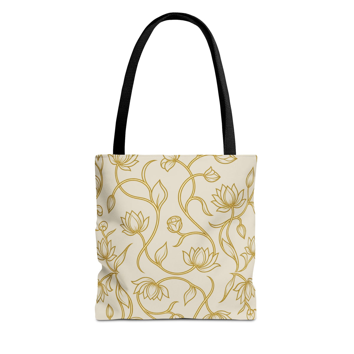 Ceylon Lotus Tote Bag Sri Lankan Temple Flower Canvas Shopper
