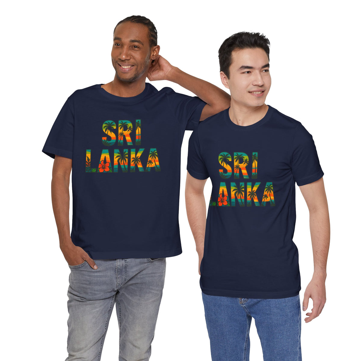 Sri Lanka Tropical Graphic T-Shirt | Unisex Heritage Gift