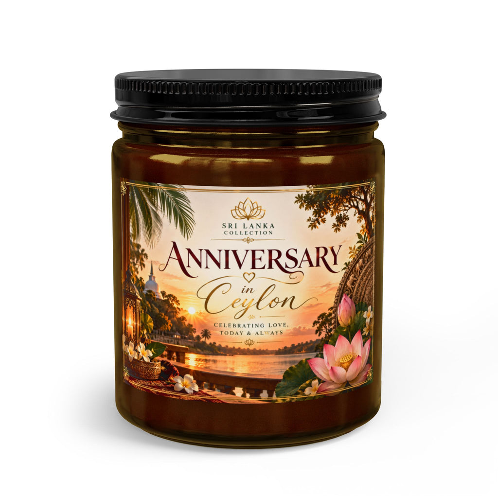 Anniversary in Ceylon Candle Set with Wick Trimmer