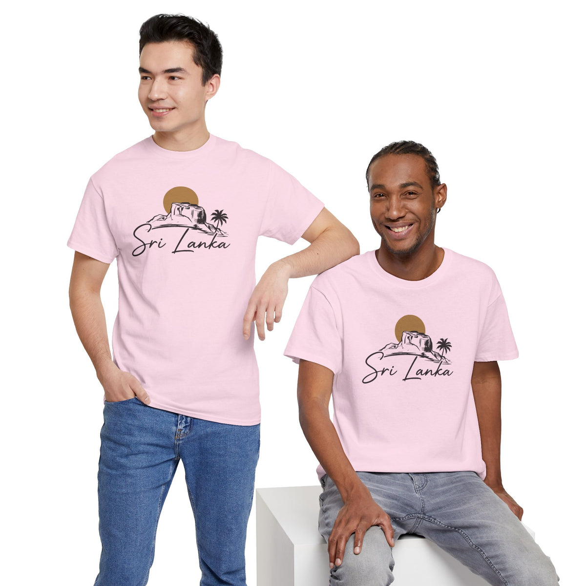 Sri Lanka Unisex T-Shirt  Coastal Travel Souvenir