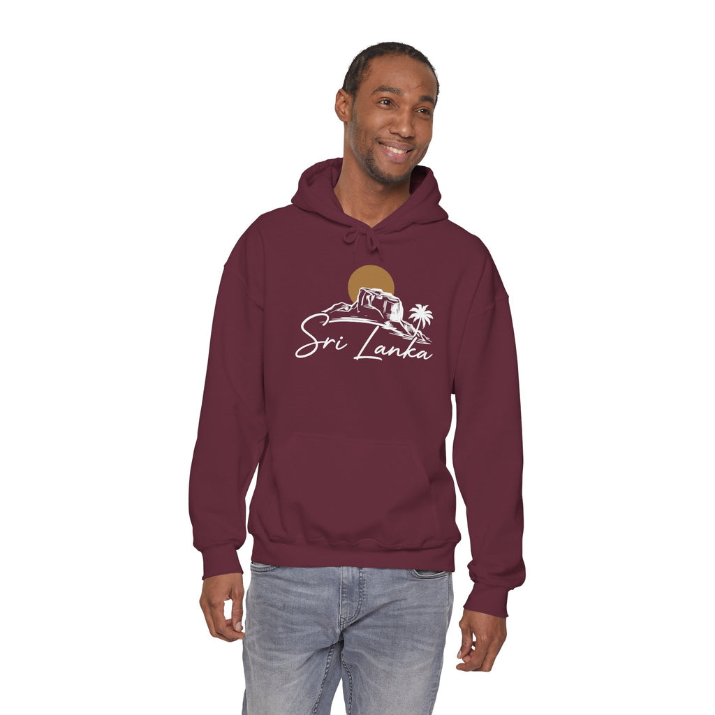 Sri Lanka Sunset Unisex Hoodie Palm Tree Beach Sweatshirt