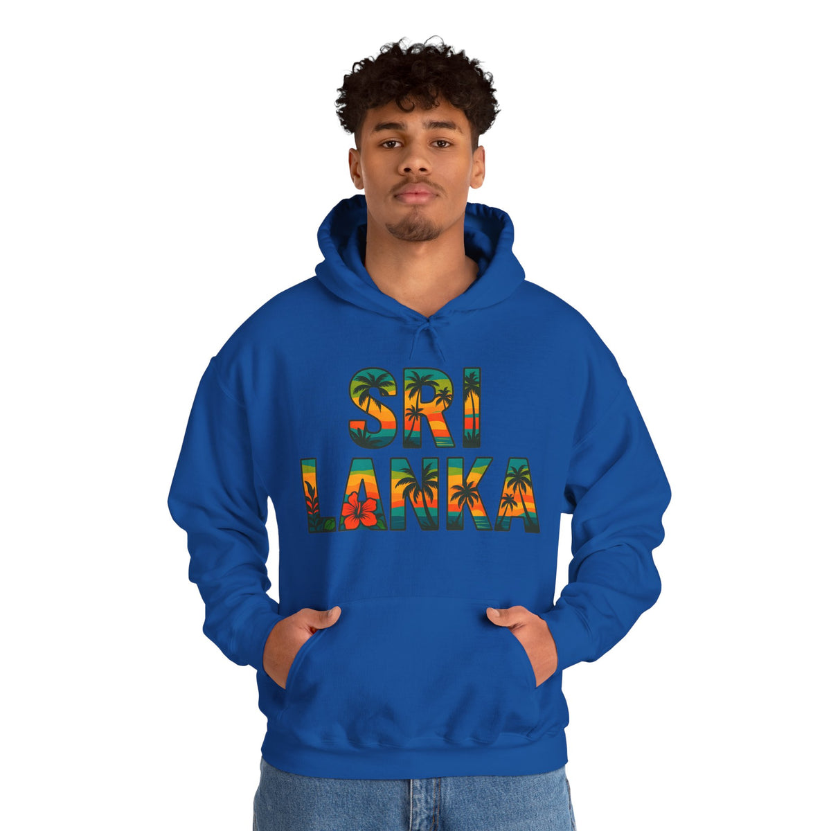 Sri Lanka Tropical Graphic Hoodie | Unisex Heritage Gift