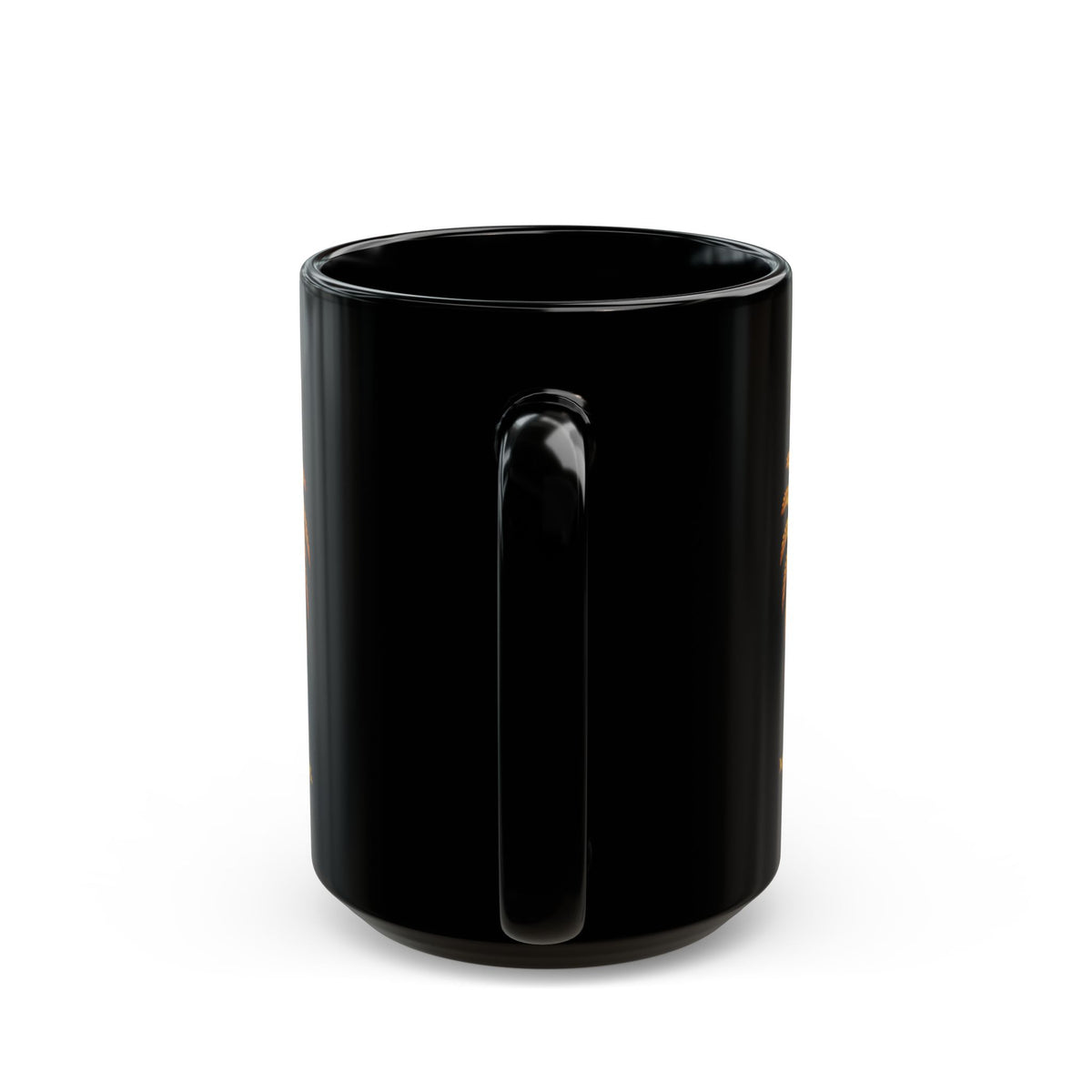 Ayubowan Black Coffee Mug Sri Lankan Punkalasa Gold Blessing May You Live Long Cup