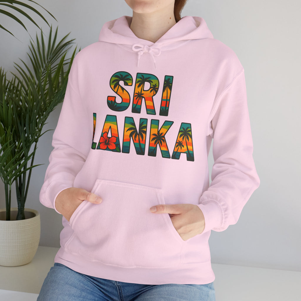 Sri Lanka Tropical Graphic Hoodie | Unisex Heritage Gift