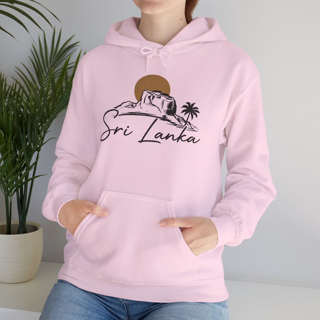 Sri Lanka Sunset Unisex Hoodie Palm Tree Beach Sweatshirt