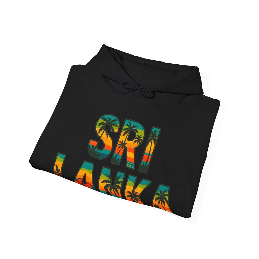 Sri Lanka Tropical Graphic Hoodie | Unisex Heritage Gift