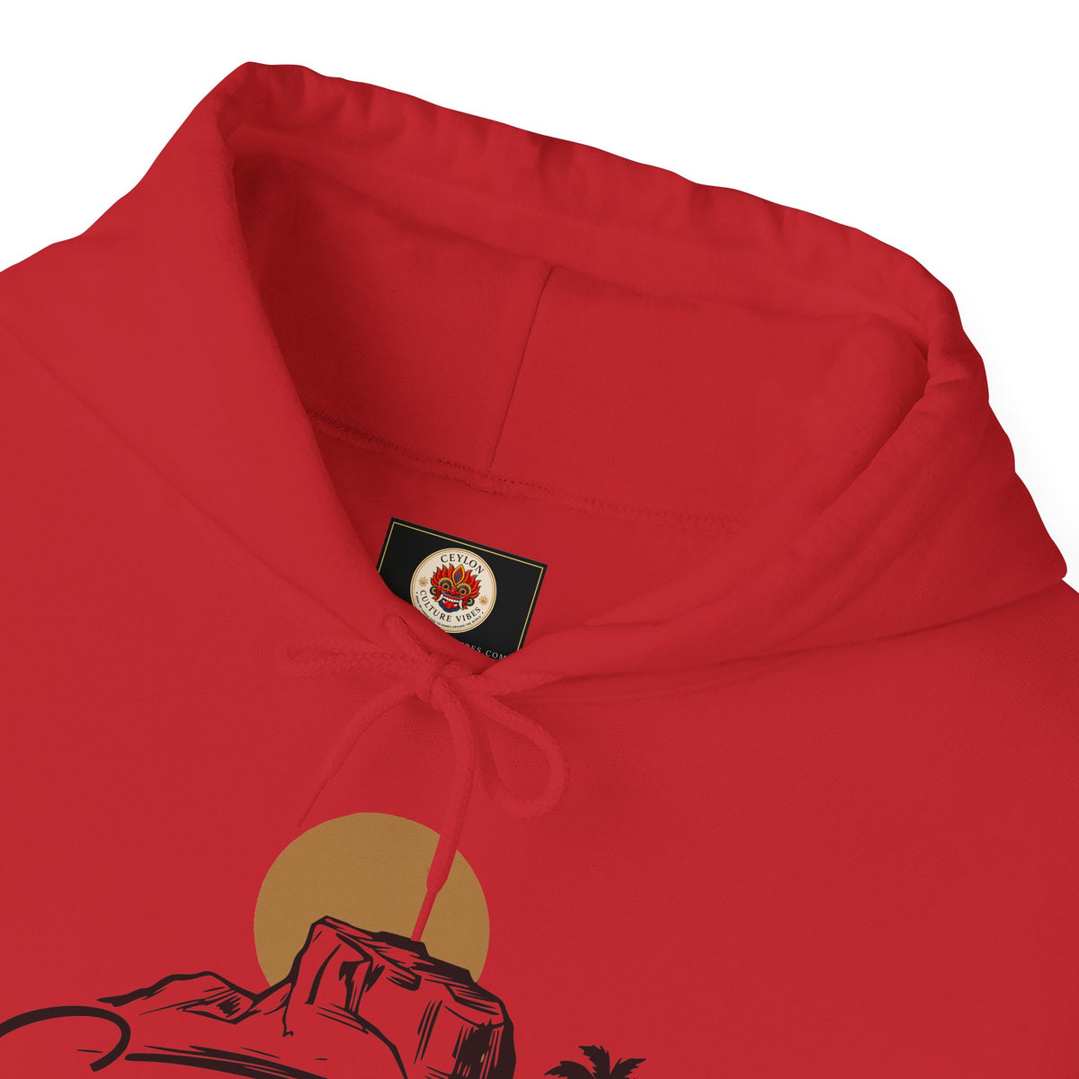 Sri Lanka Sunset Unisex Hoodie Palm Tree Beach Sweatshirt