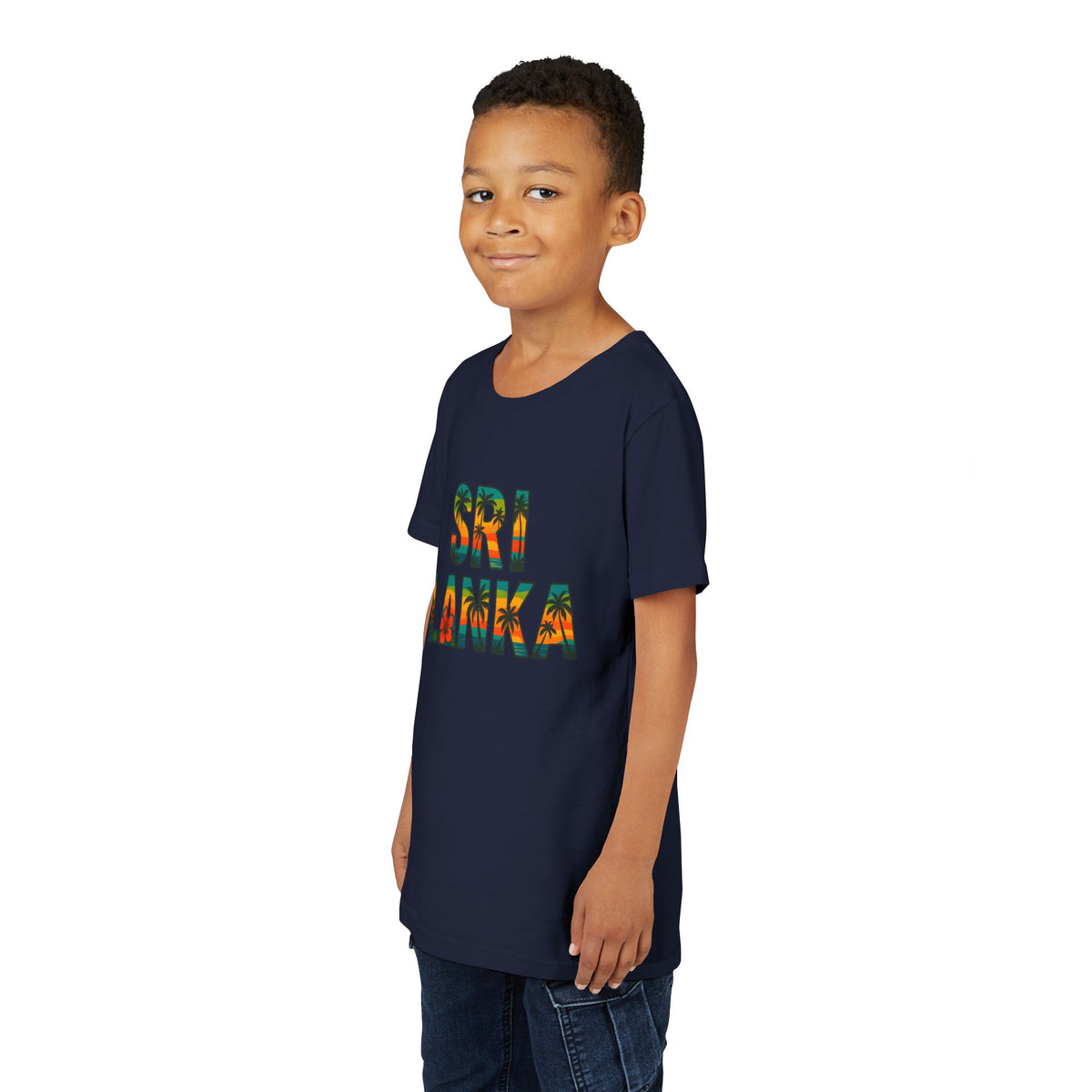 Sri Lanka Tropical Youth T-Shirt | Kids’ Heritage Gift