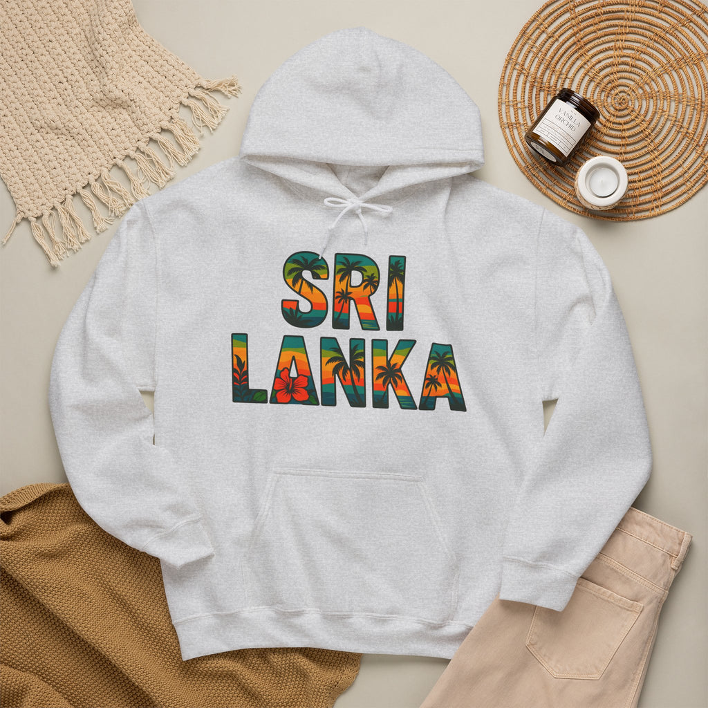 Sri Lanka Tropical Graphic Hoodie | Unisex Heritage Gift