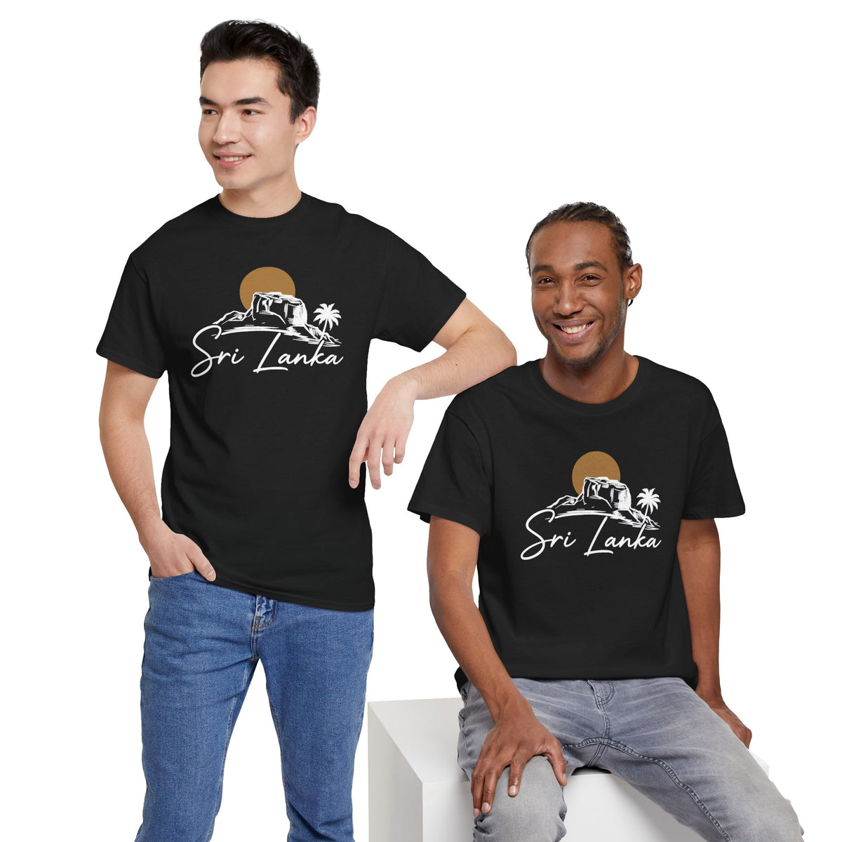 Sri Lanka Unisex T-Shirt  Coastal Travel Souvenir