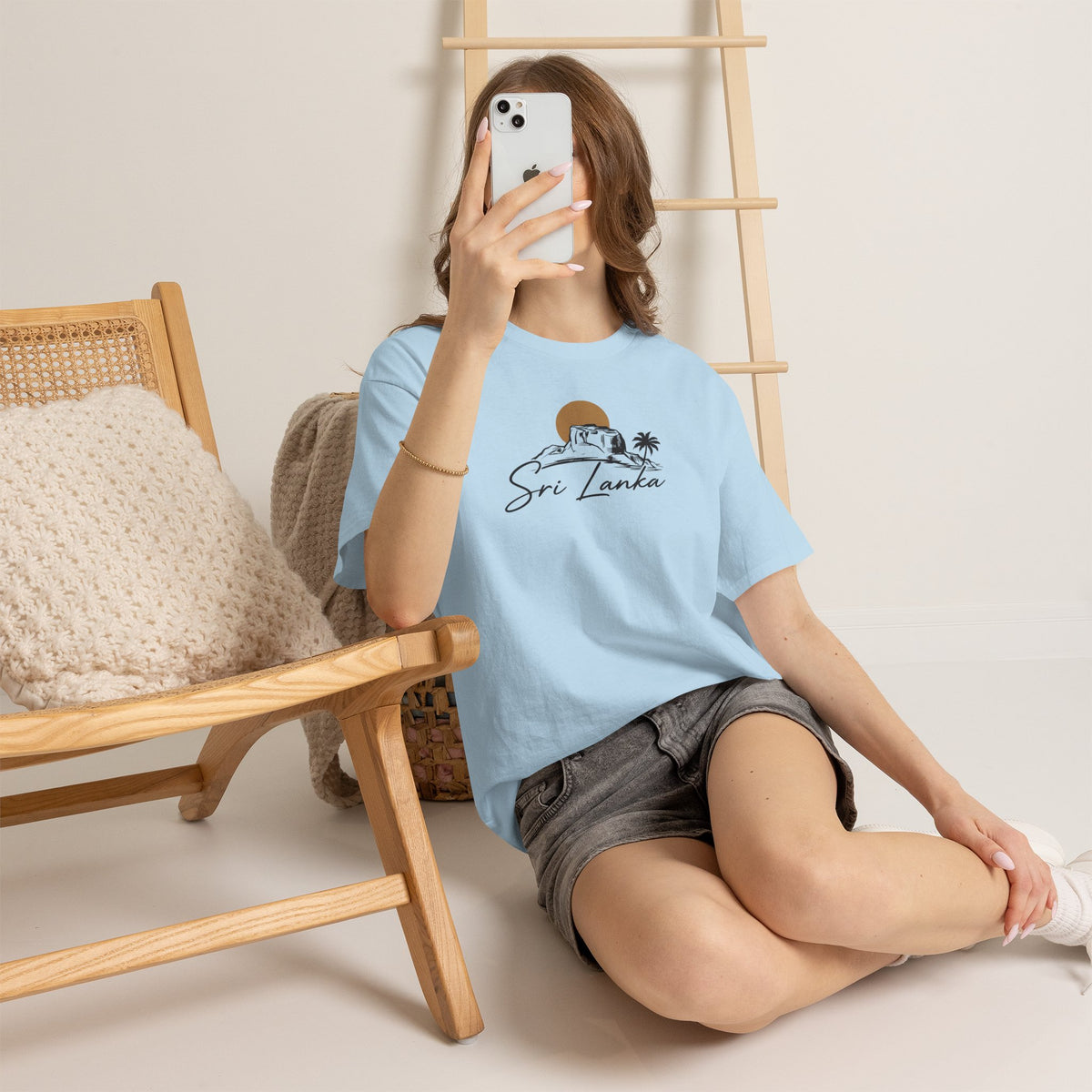 Sri Lanka Unisex T-Shirt  Coastal Travel Souvenir
