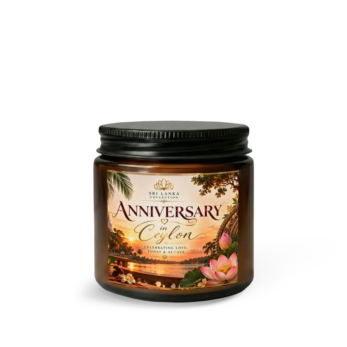 Anniversary in Ceylon Candle Set with Wick Trimmer