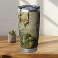 Ceylon Tea Collection Tumbler | Vintage Tea Label 20oz Travel Cup