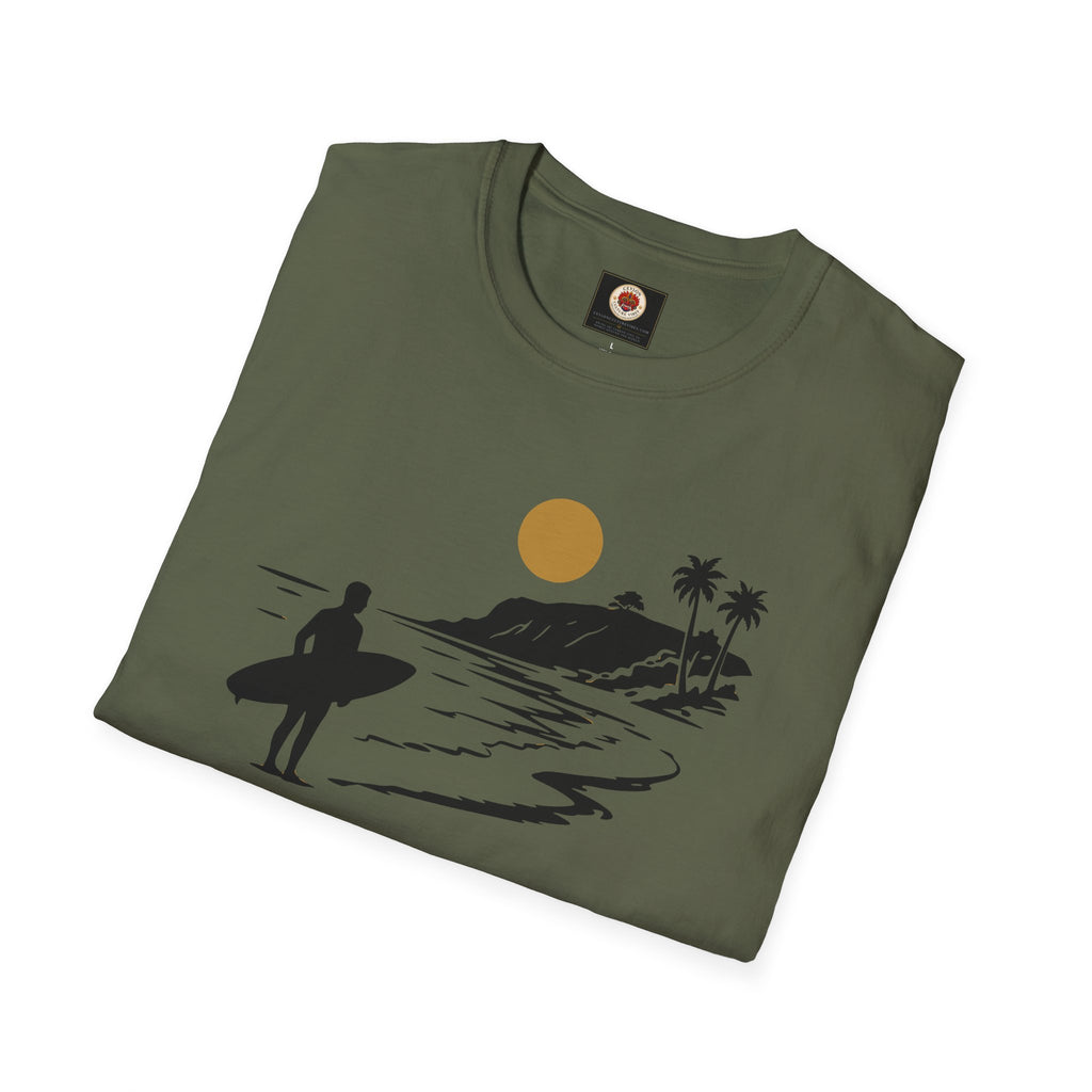 Sri Lanka Surf  Unisex T-Shirt  Surf Explore Repeat Beach Tee