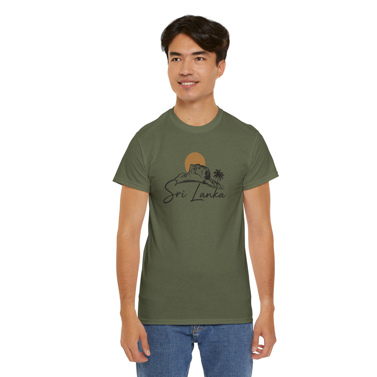 Sri Lanka Unisex T-Shirt  Coastal Travel Souvenir
