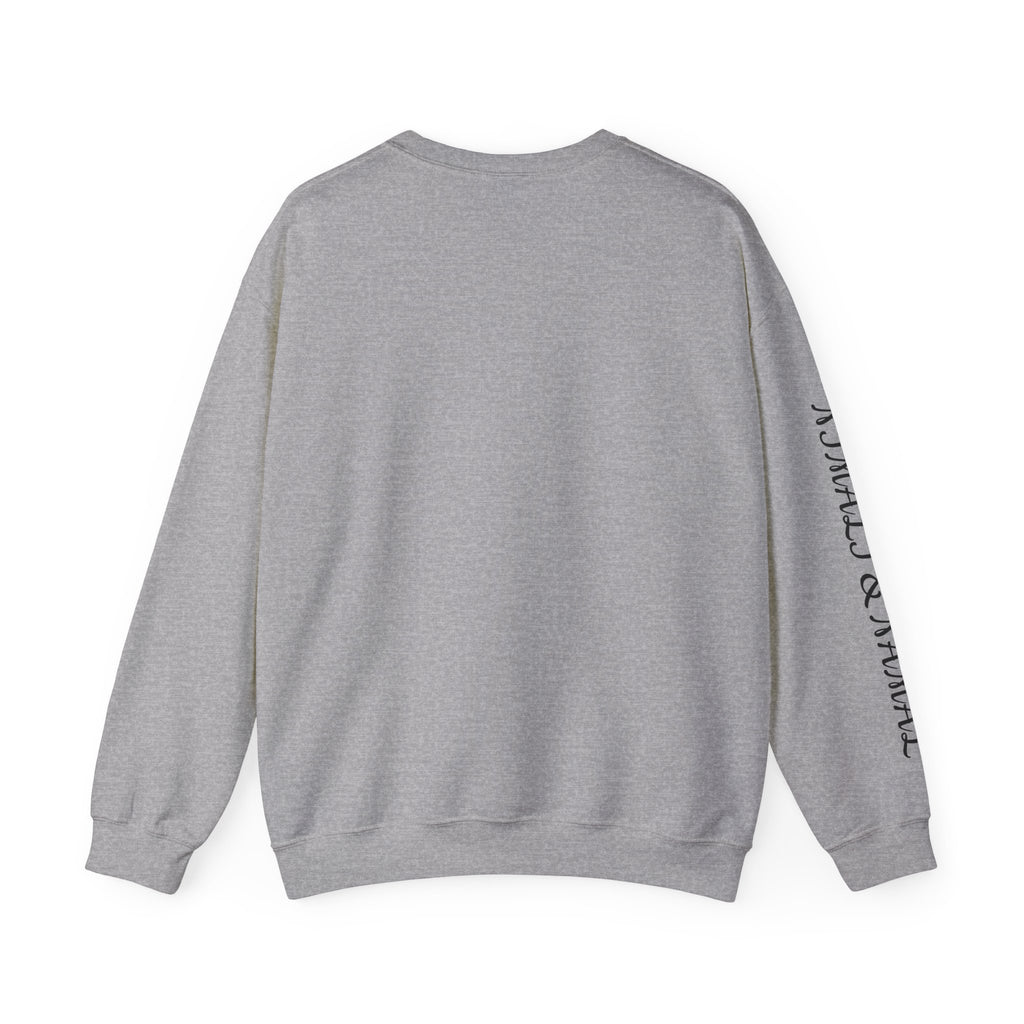 Personalized Sri Lanka Wedding Sweatshirt – Unisex Crewneck