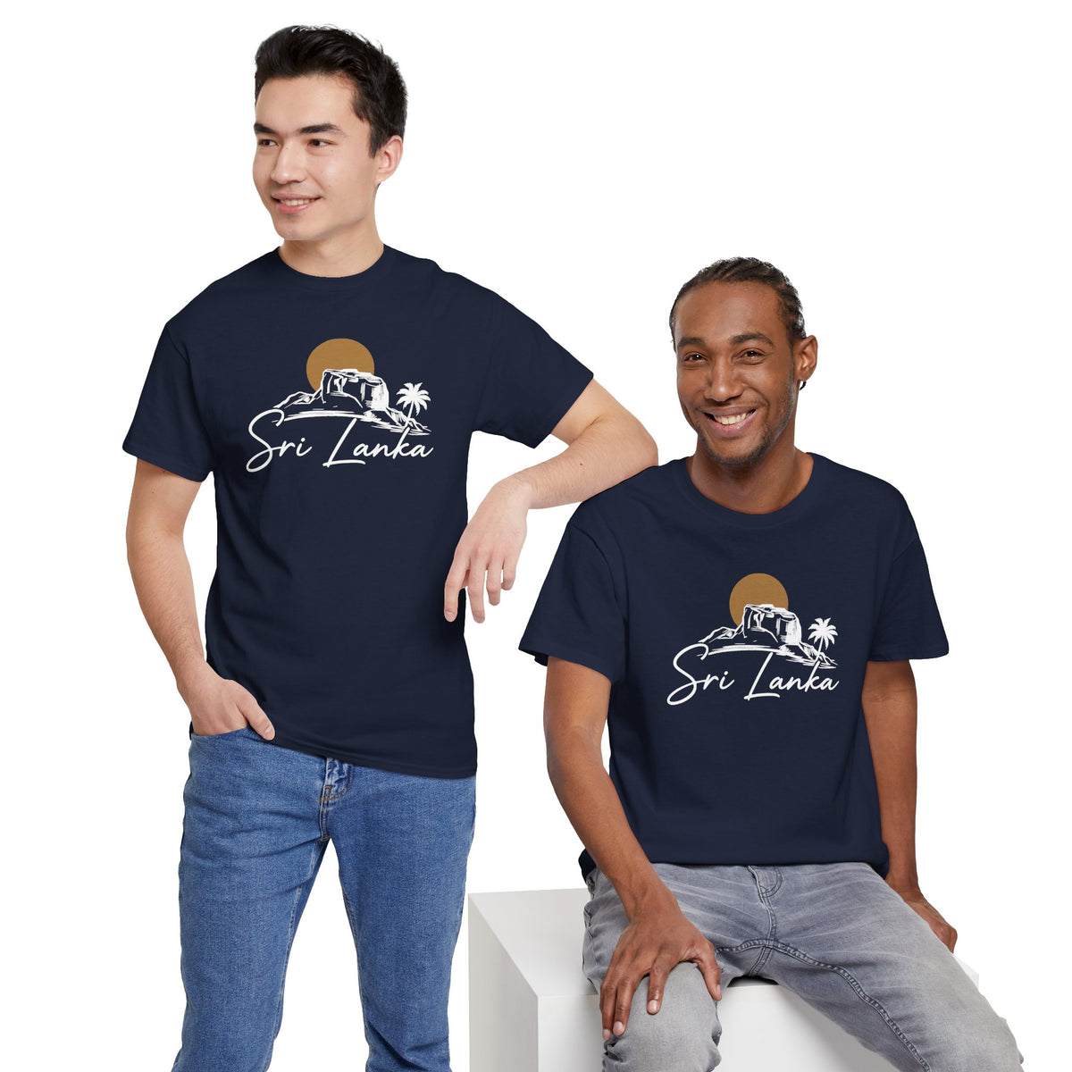 Sri Lanka Unisex T-Shirt  Coastal Travel Souvenir