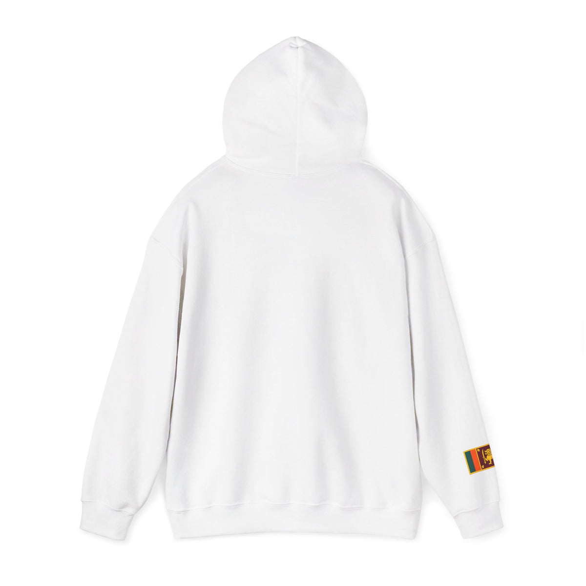 Sri Lanka Elephant Unisex Hoodie Gold Heritage Design