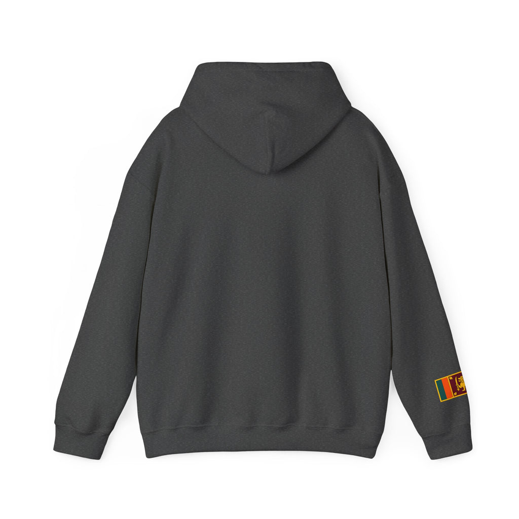Sri Lanka Elephant Unisex Hoodie Gold Heritage Design